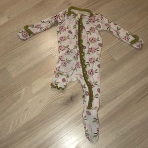 Kickee pants zippered footie